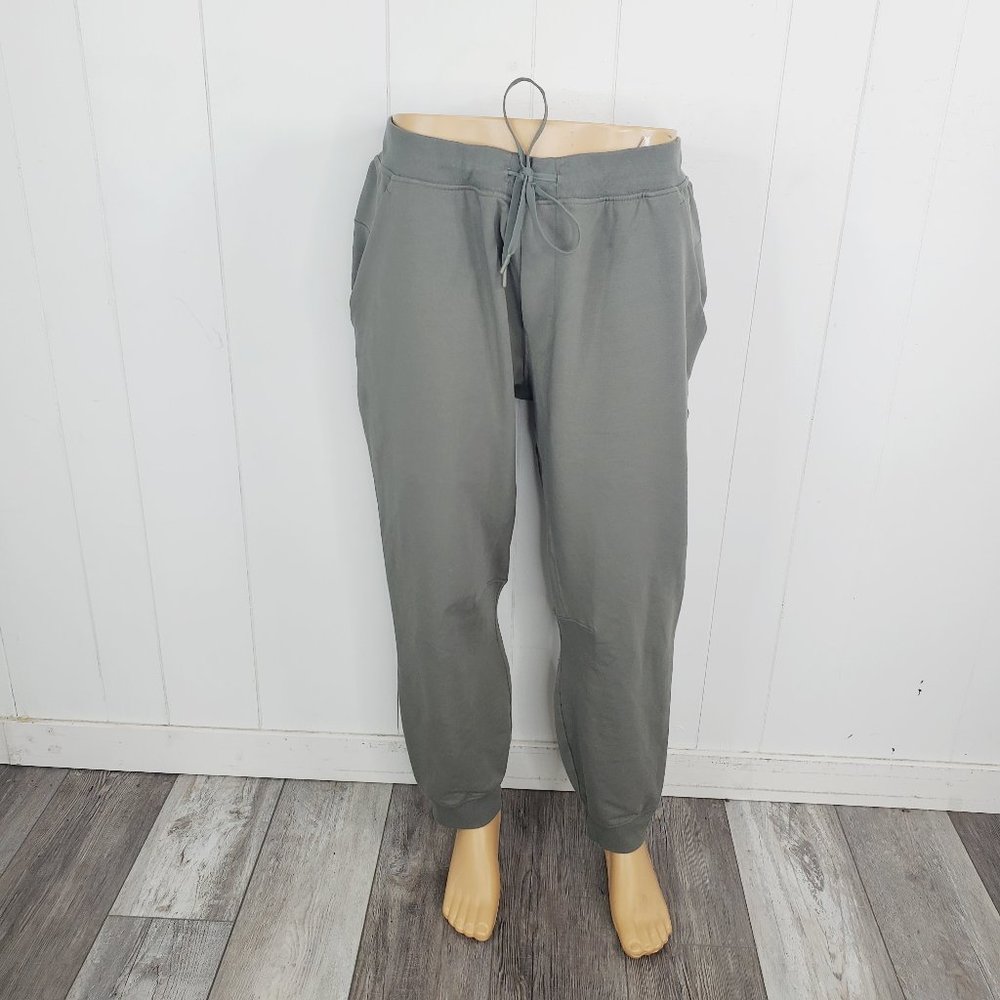 Lululemon Men's Olive Green Elastic Waist Drawstring Athletic Jogger Pants XXL